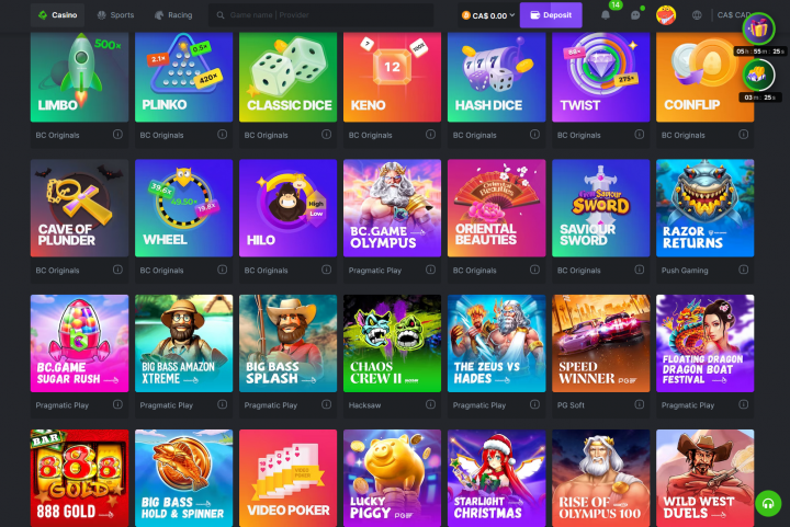 Discover Excitement and Innovation on bc.games.com